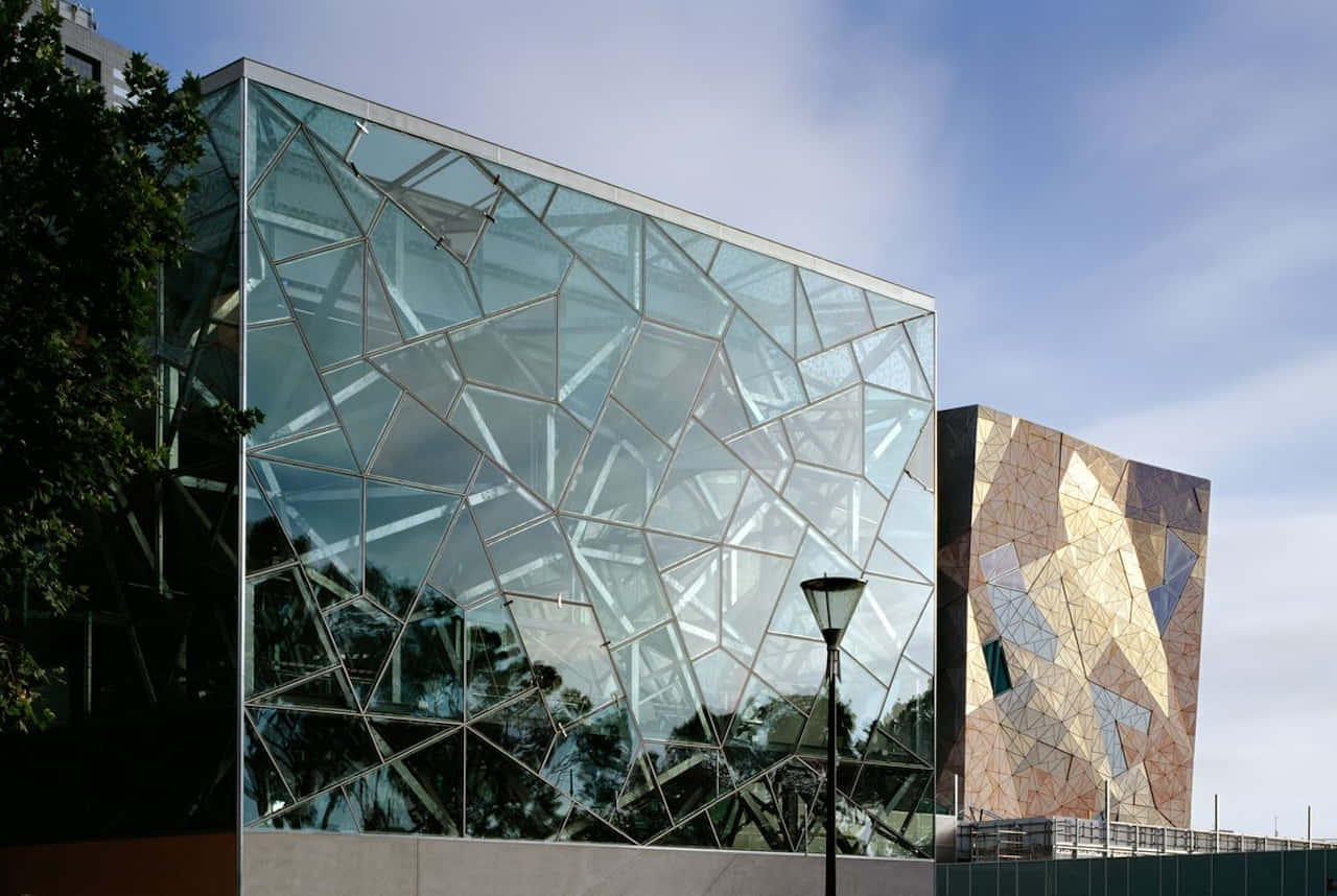 Melbourne_ Federation_ Square_ Architecture Wallpaper