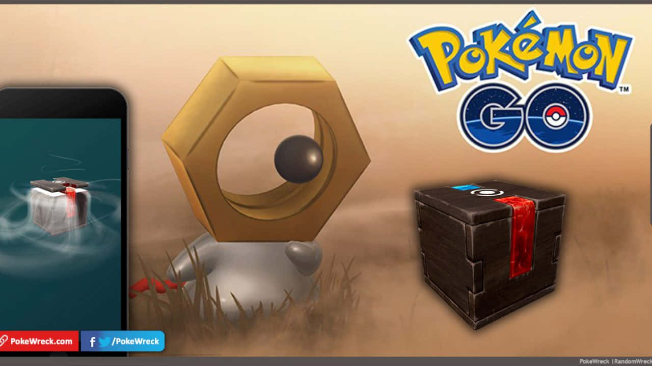 Meltan In The Offical Pokémon Youtube Wallpaper