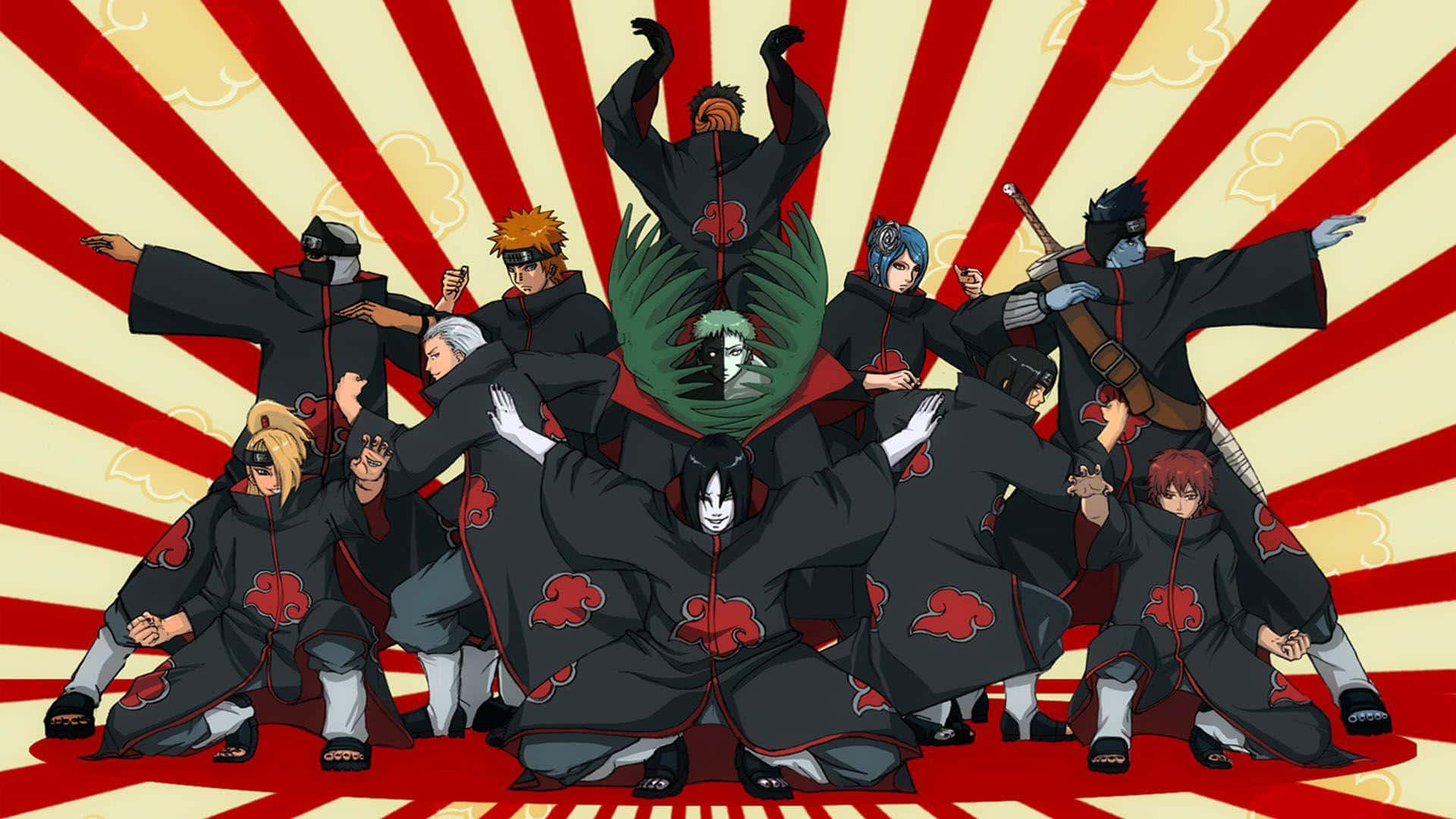 Members Of Akatsuki In Naruto Shippuden Wallpaper