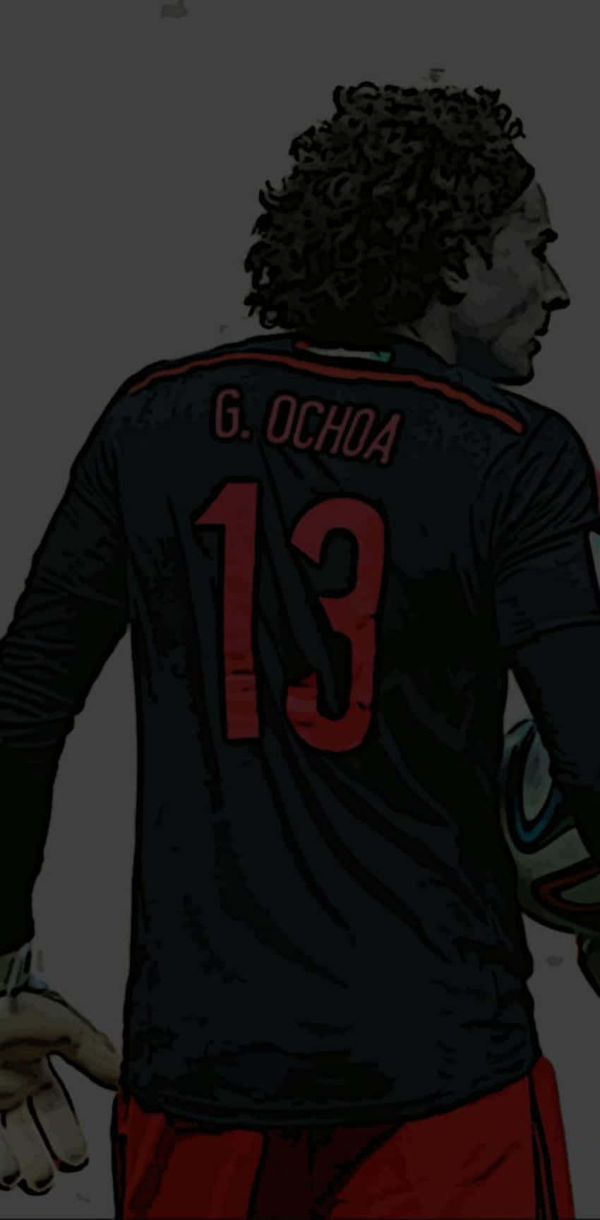 Memo Ochoa Number13 Jersey Wallpaper