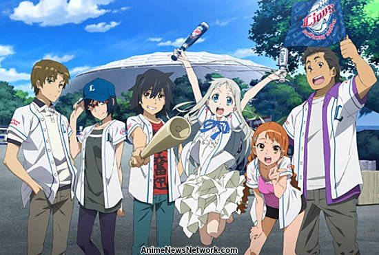 Memorable Moments Of Anohana Characters Wallpaper