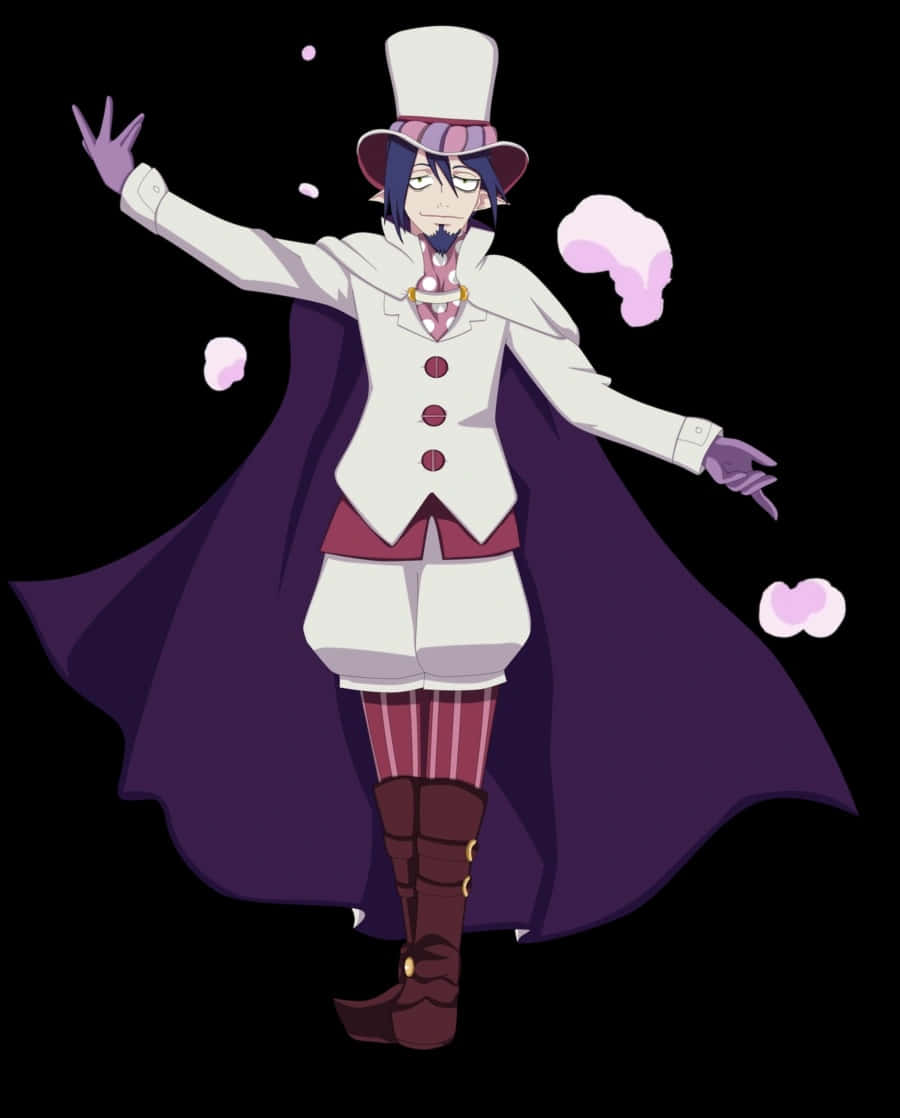 Mephisto_ Pheles_ Animated_ Character_ Pose Wallpaper