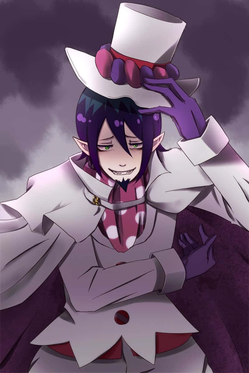 Mephisto_ Pheles_ Anime_ Character_ Portrait Wallpaper