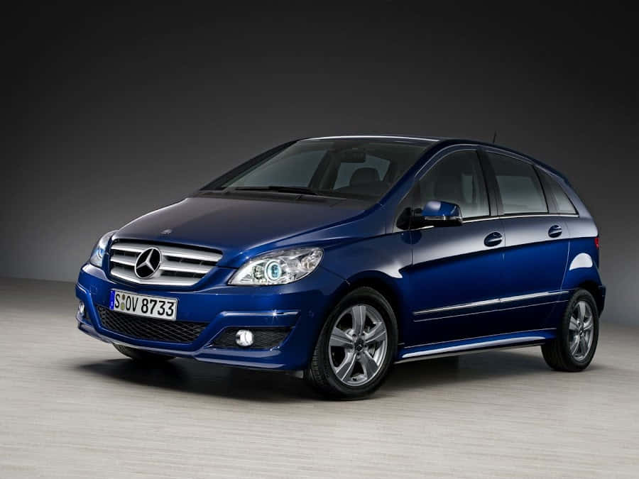 Mercedes Benz B-class: The Perfect Blend Of Luxury And Performance Wallpaper