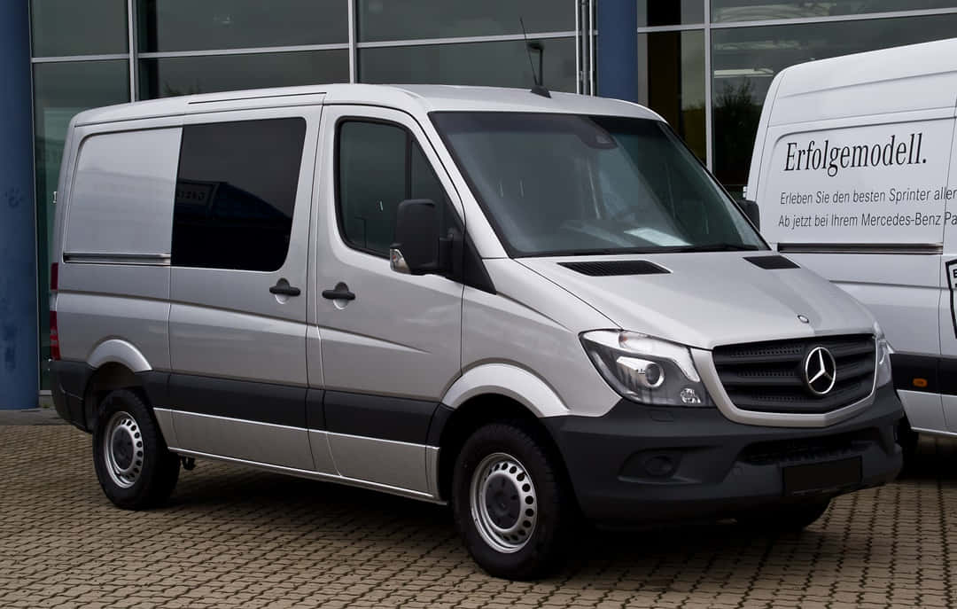 Mercedes Benz Sprinter In Action Wallpaper