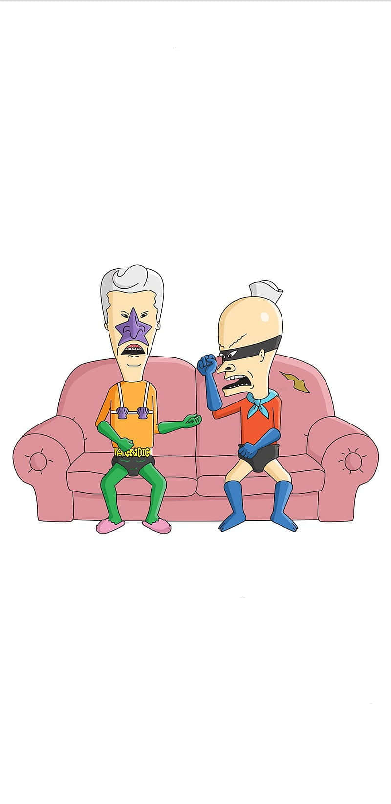 Mermaid Manand Barnacle Boy Unimpressed Wallpaper