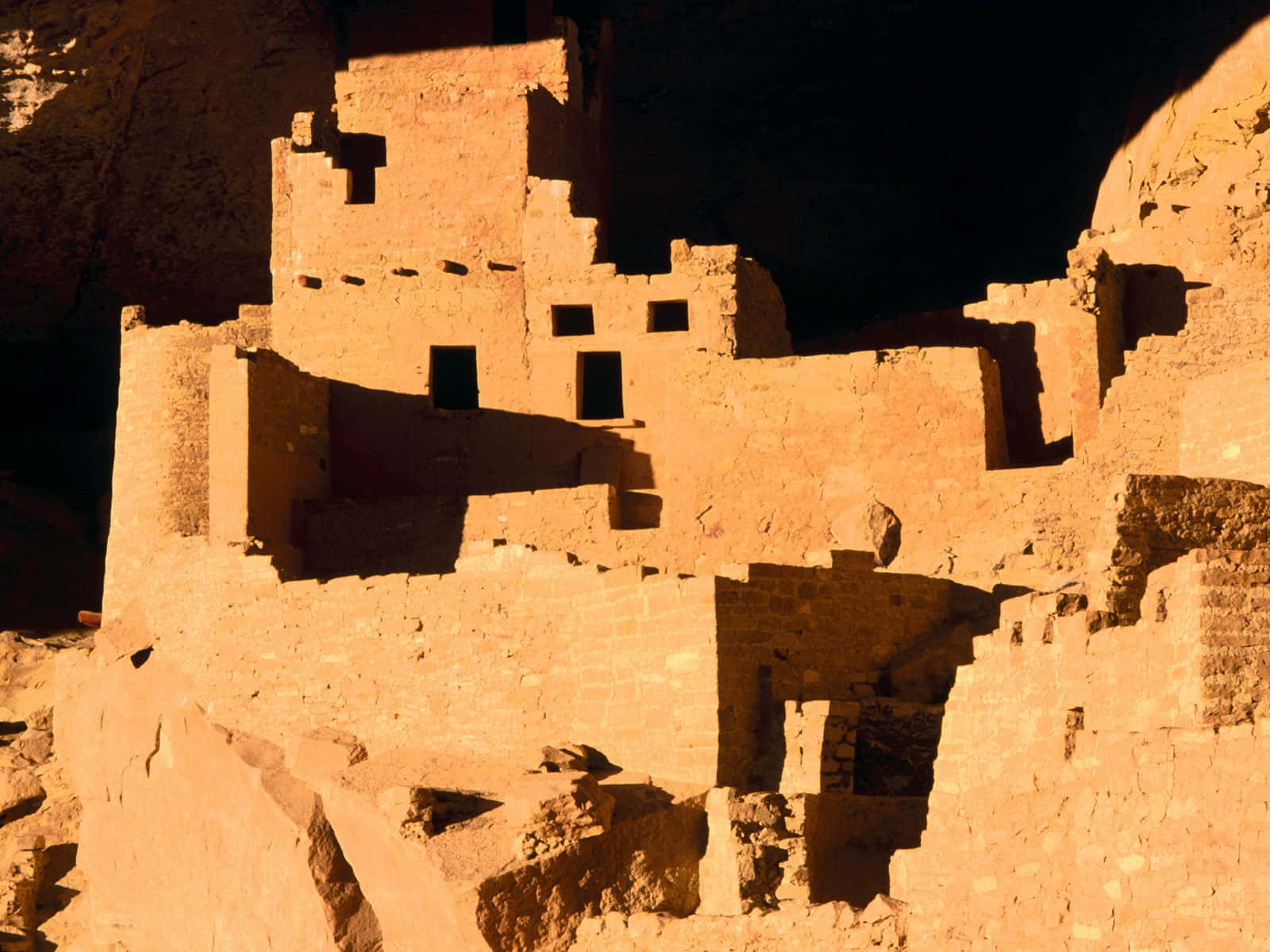 Mesa Verde National Park Archaeological Site Wallpaper