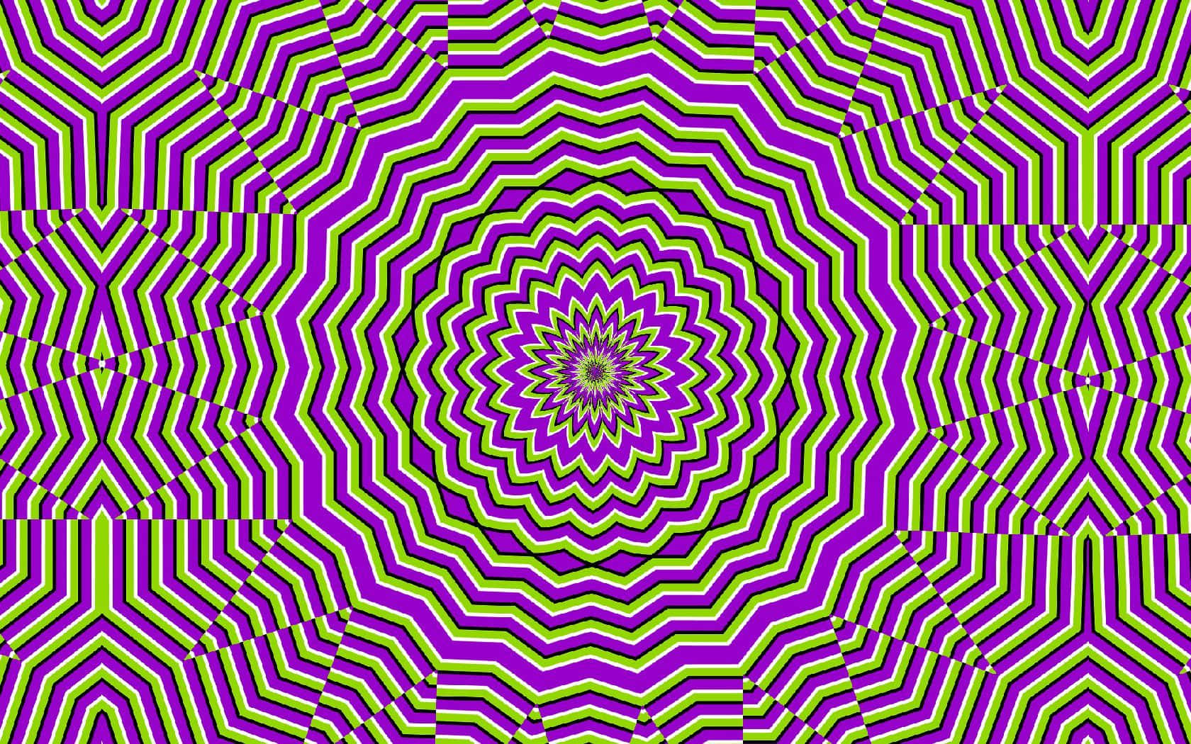 Mesmerizing Optical Illusion Art Wallpaper