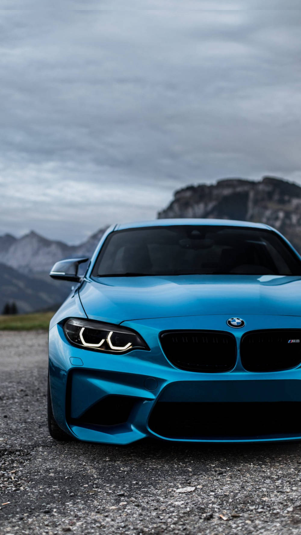 Metallic Blue M2 Bmw Iphone X Wallpaper