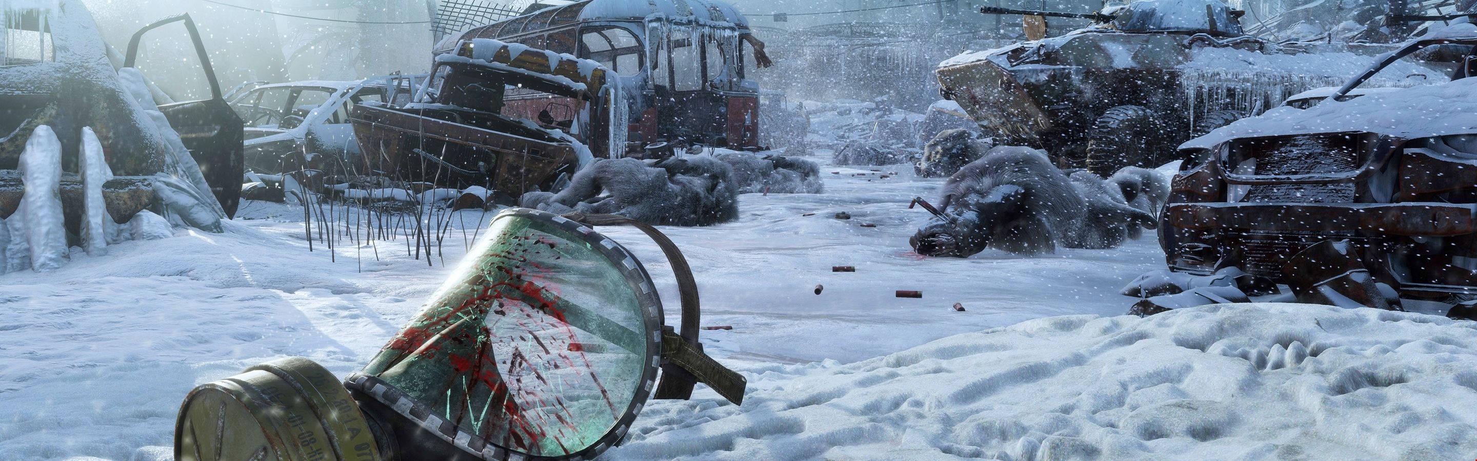 Metro Exodus Scary Blizzard Wallpaper