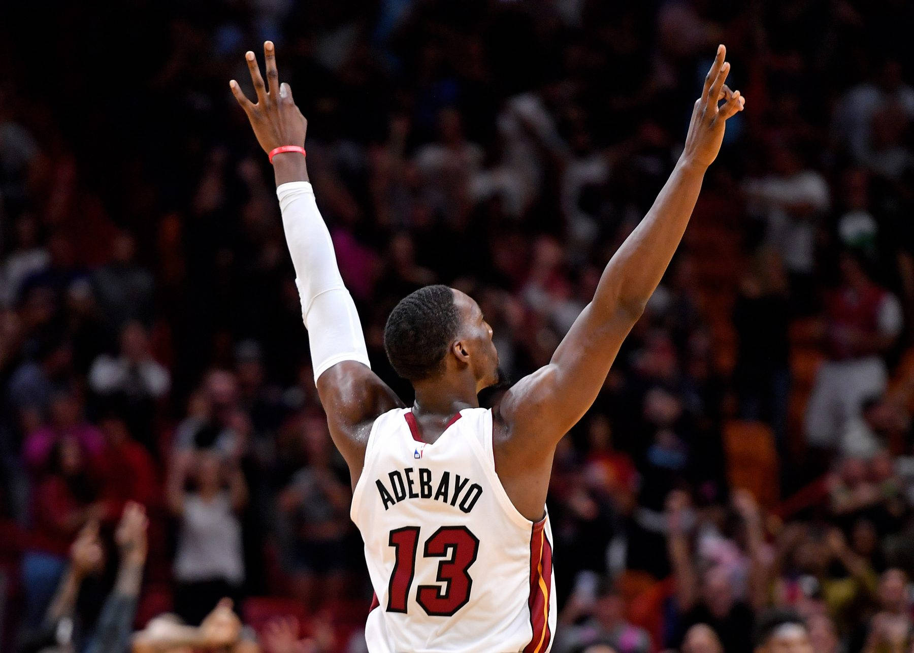 Miami Bam Adebayo Focus Photography Wallpaper