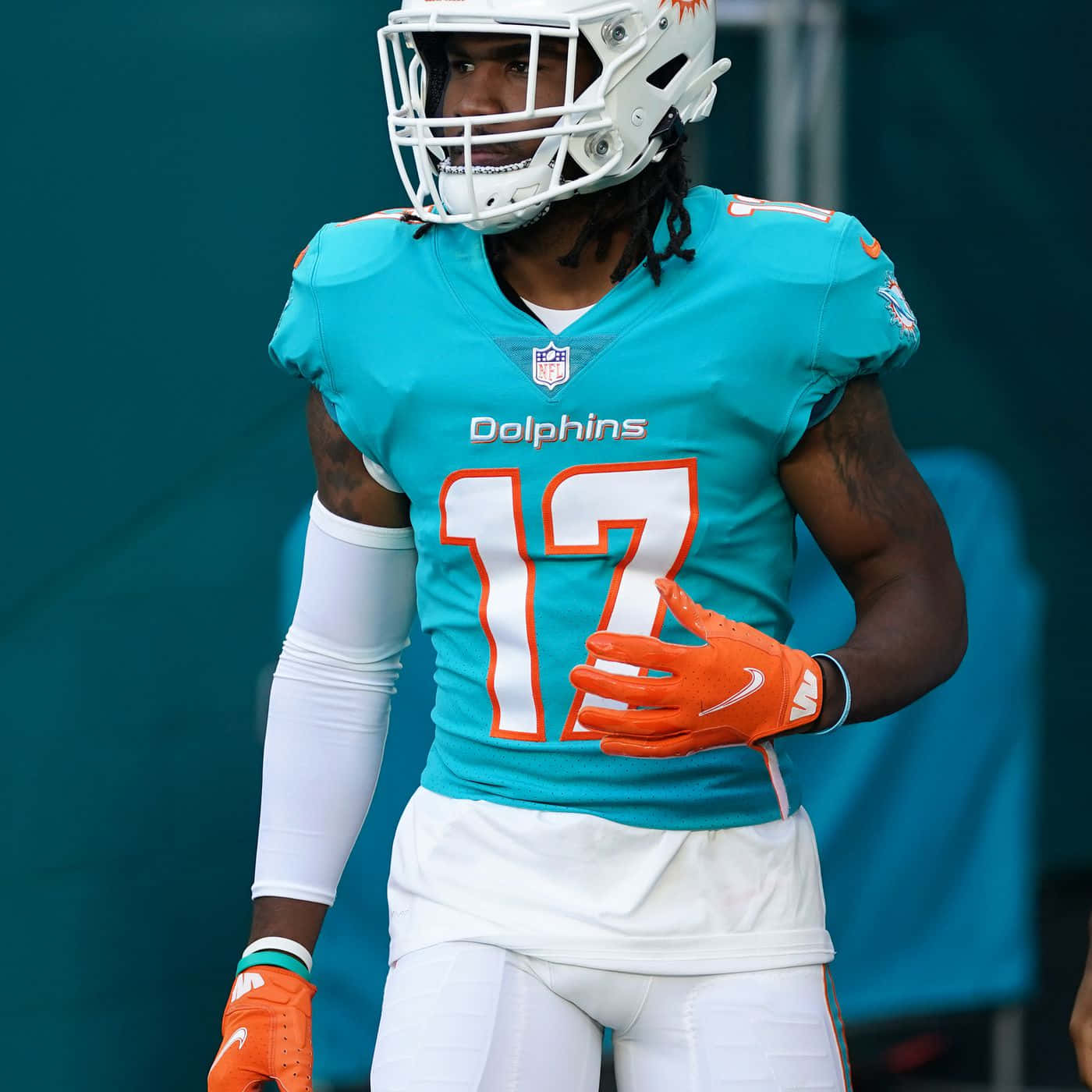 Miami Dolphins Player Number17 Wallpaper