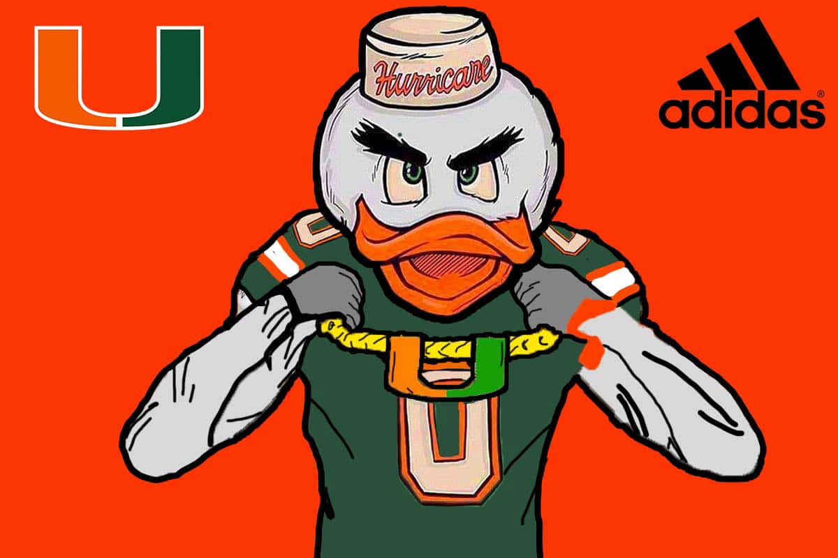 Miami Hurricanes X Adidas Wallpaper