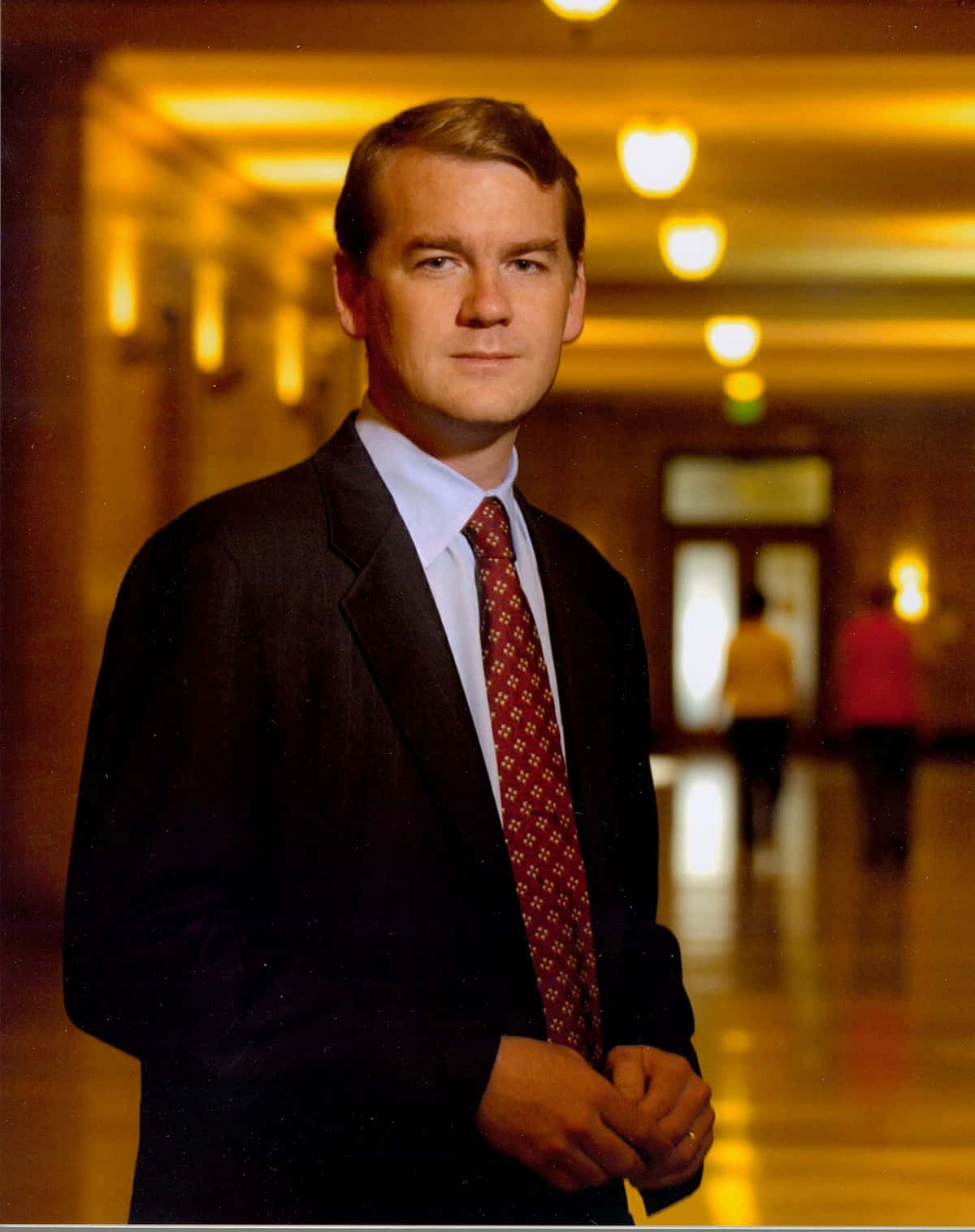 Michael Bennet In Hallway Wallpaper