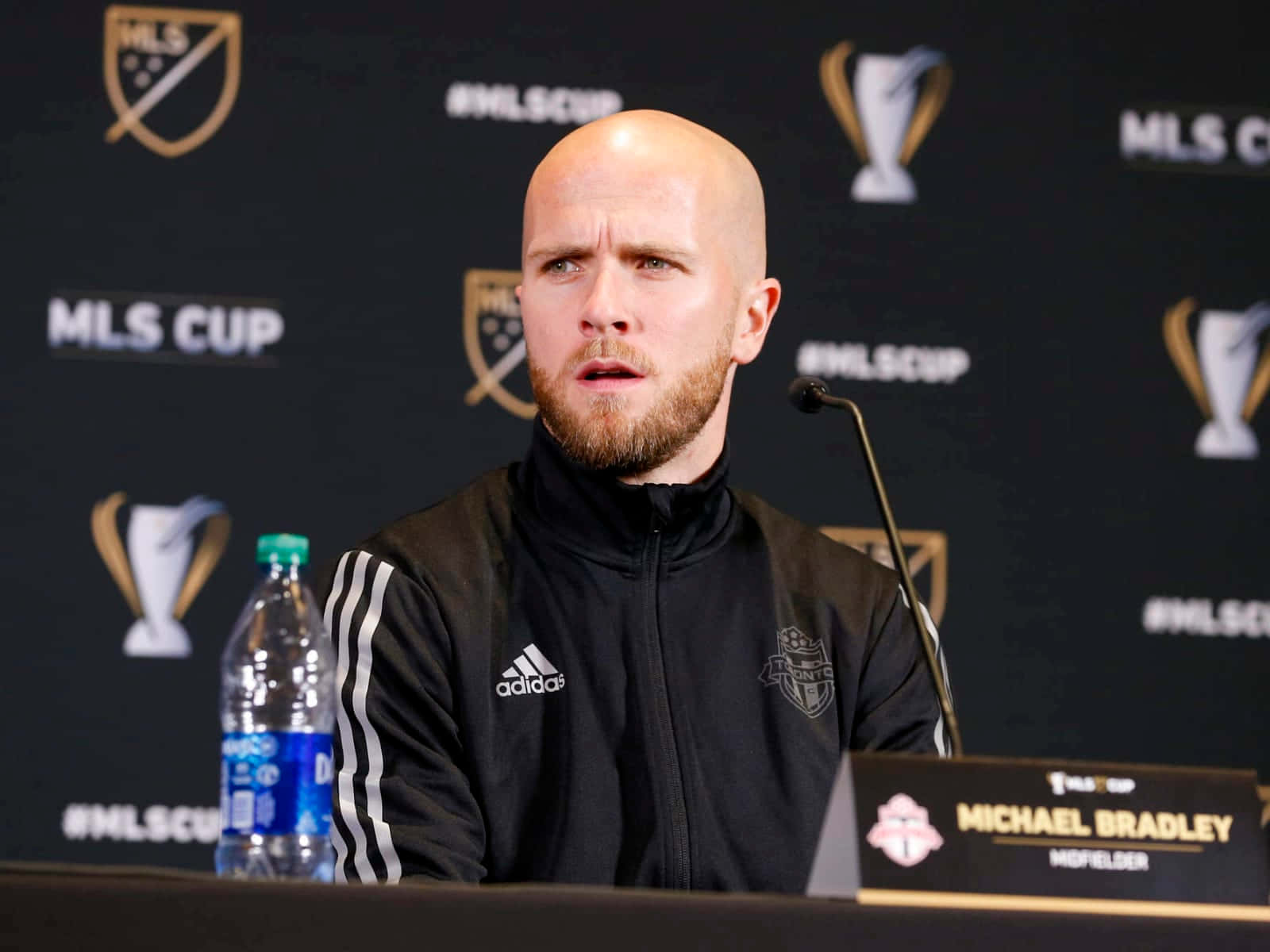 Michael Bradley At Media Conference Wallpaper