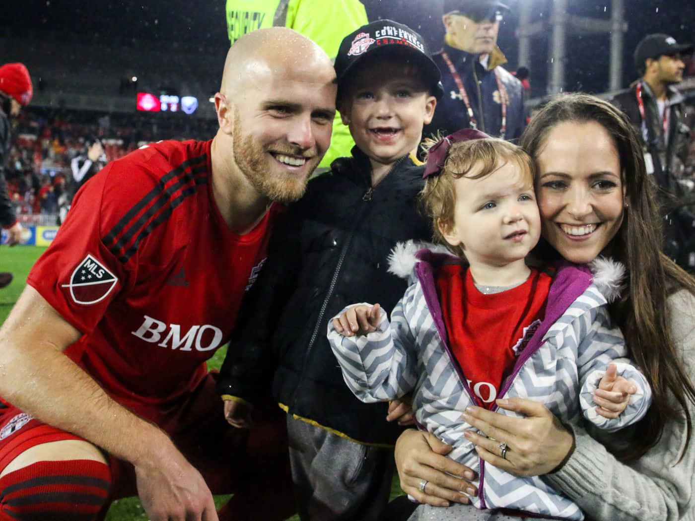 Michael Bradley Family Picture Wallpaper