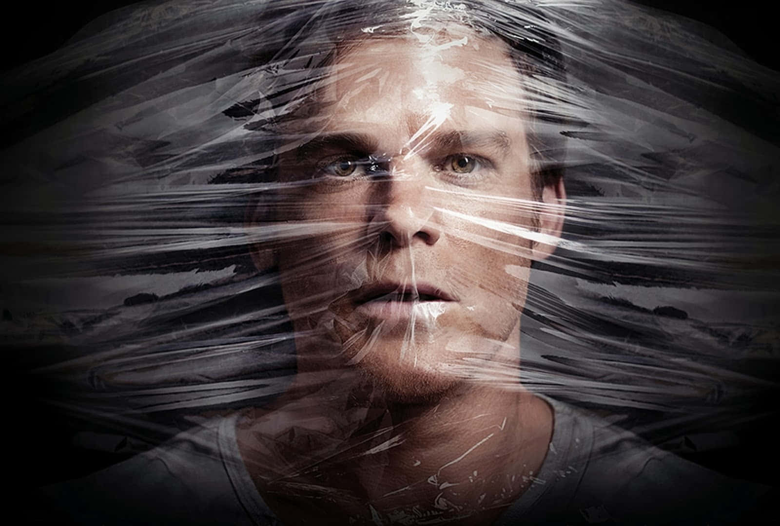 Michael C. Hall Looking Intense In Character Wallpaper