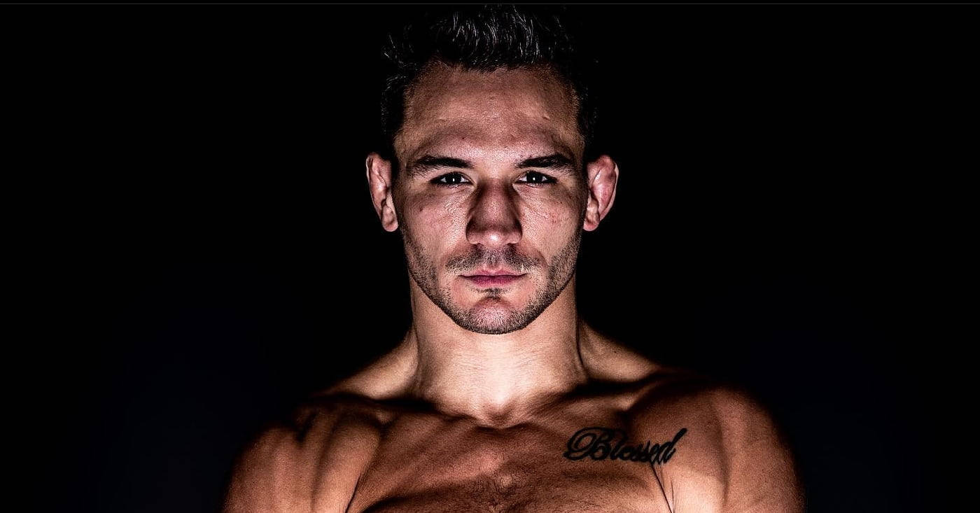 Michael Chandler Dark Background Wallpaper