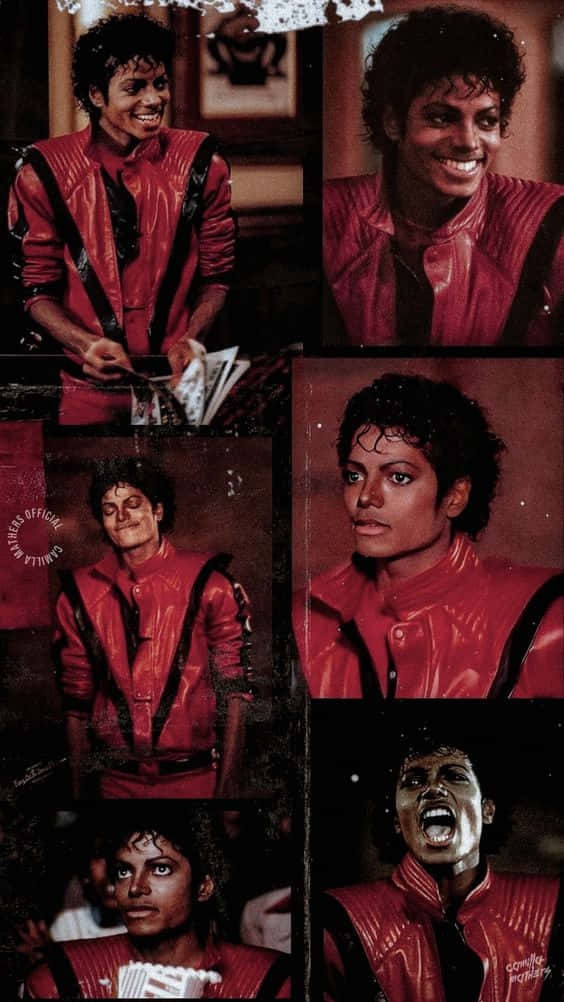 Michael Jackson In His Iconic 'thriller' Music Video. Wallpaper