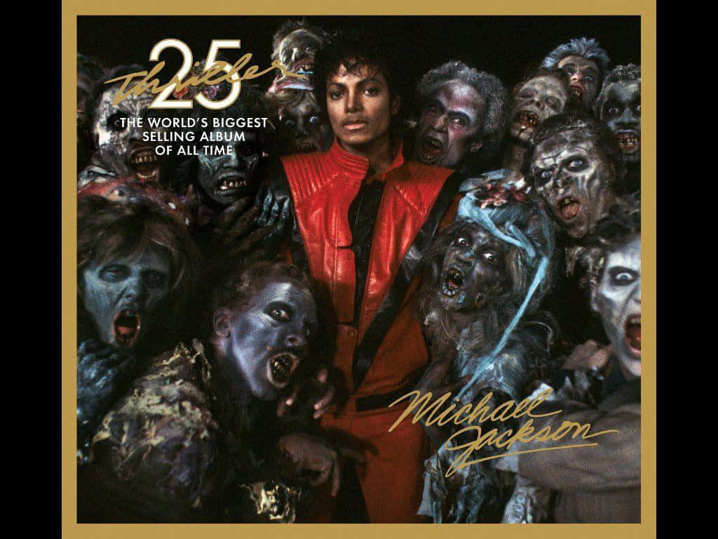 Michael Jackson In His Iconic Thriller Video Wallpaper