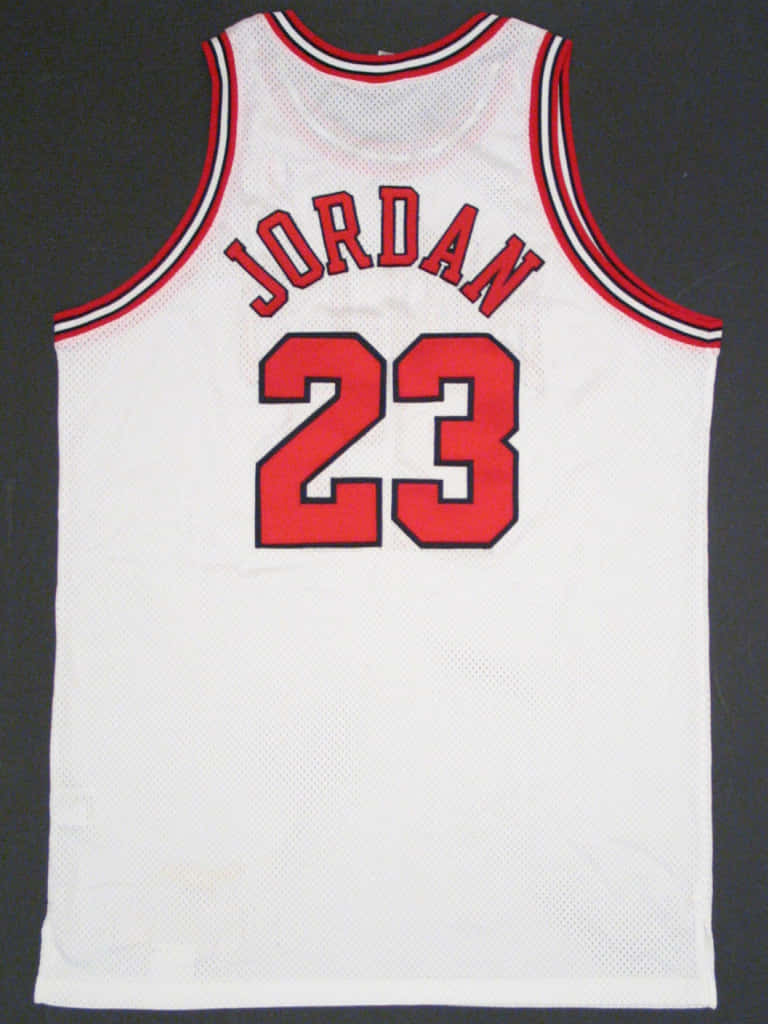 Michael Jordan Jersey From Chicago Bulls - The Best Of The Best Wallpaper