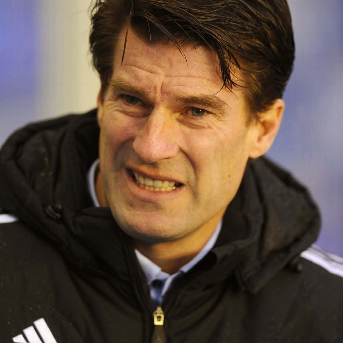 Michael Laudrup During Match Against Birmingham City Wallpaper