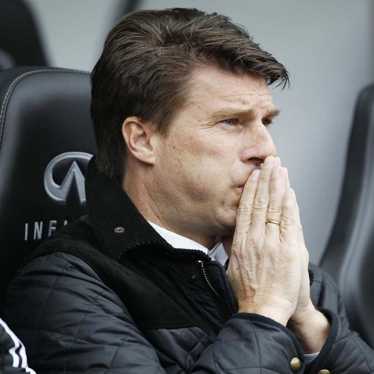 Michael Laudrup Reacting During Game Wallpaper