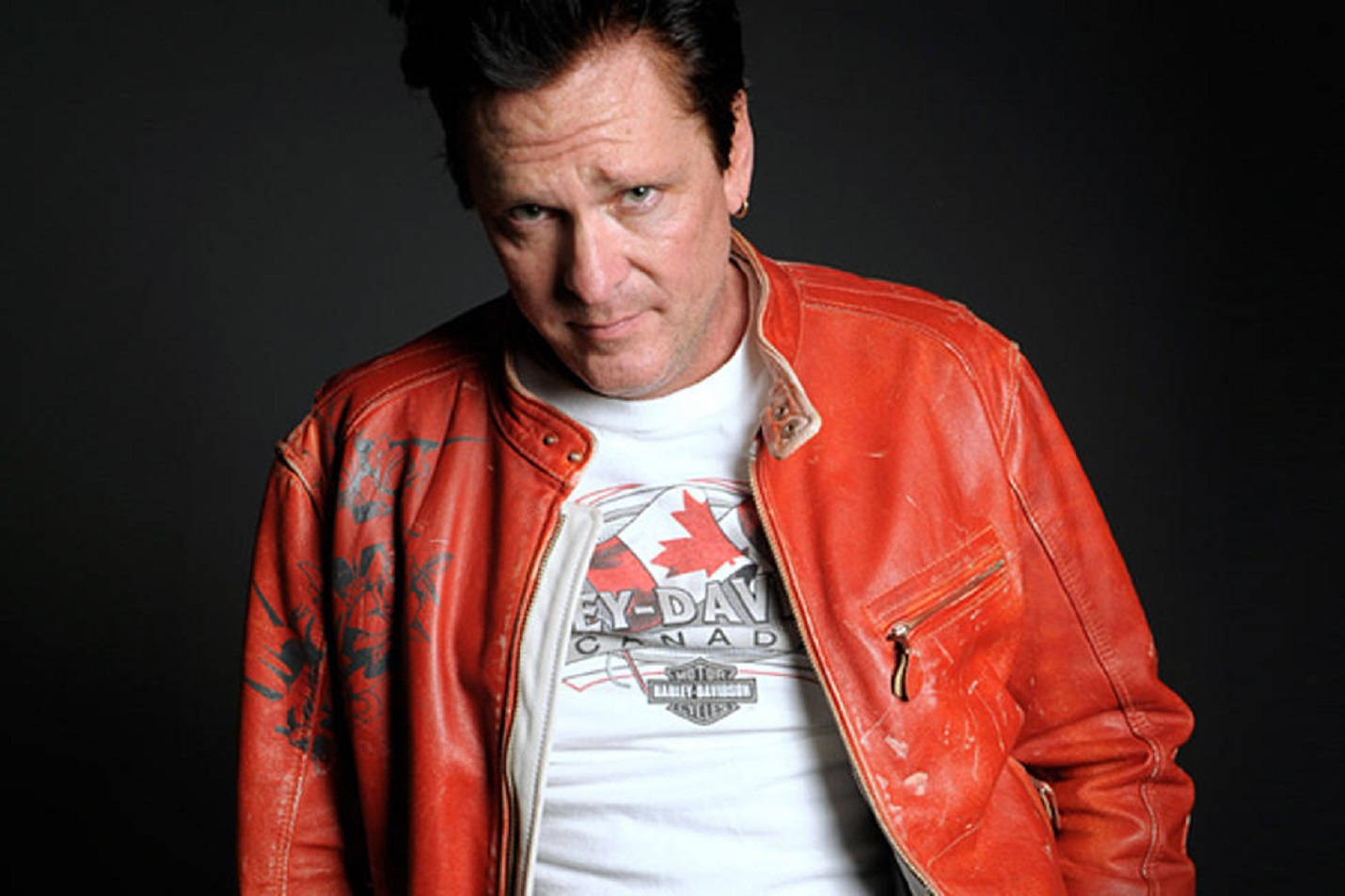 Michael Madsen Orange Jacket Wallpaper