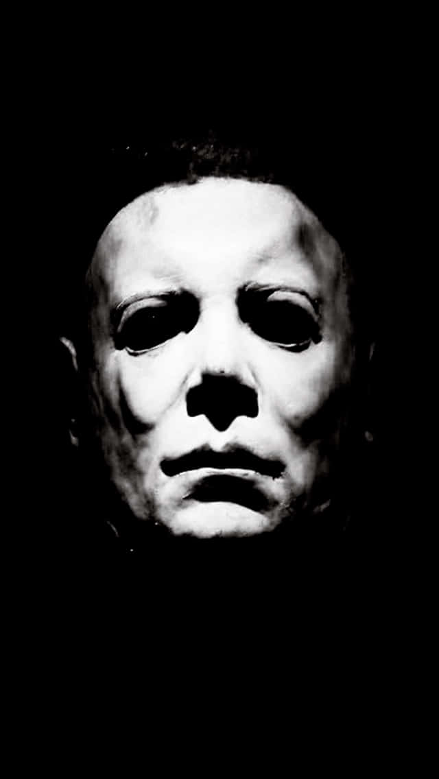 Michael Myers Phone Black Background Wallpaper