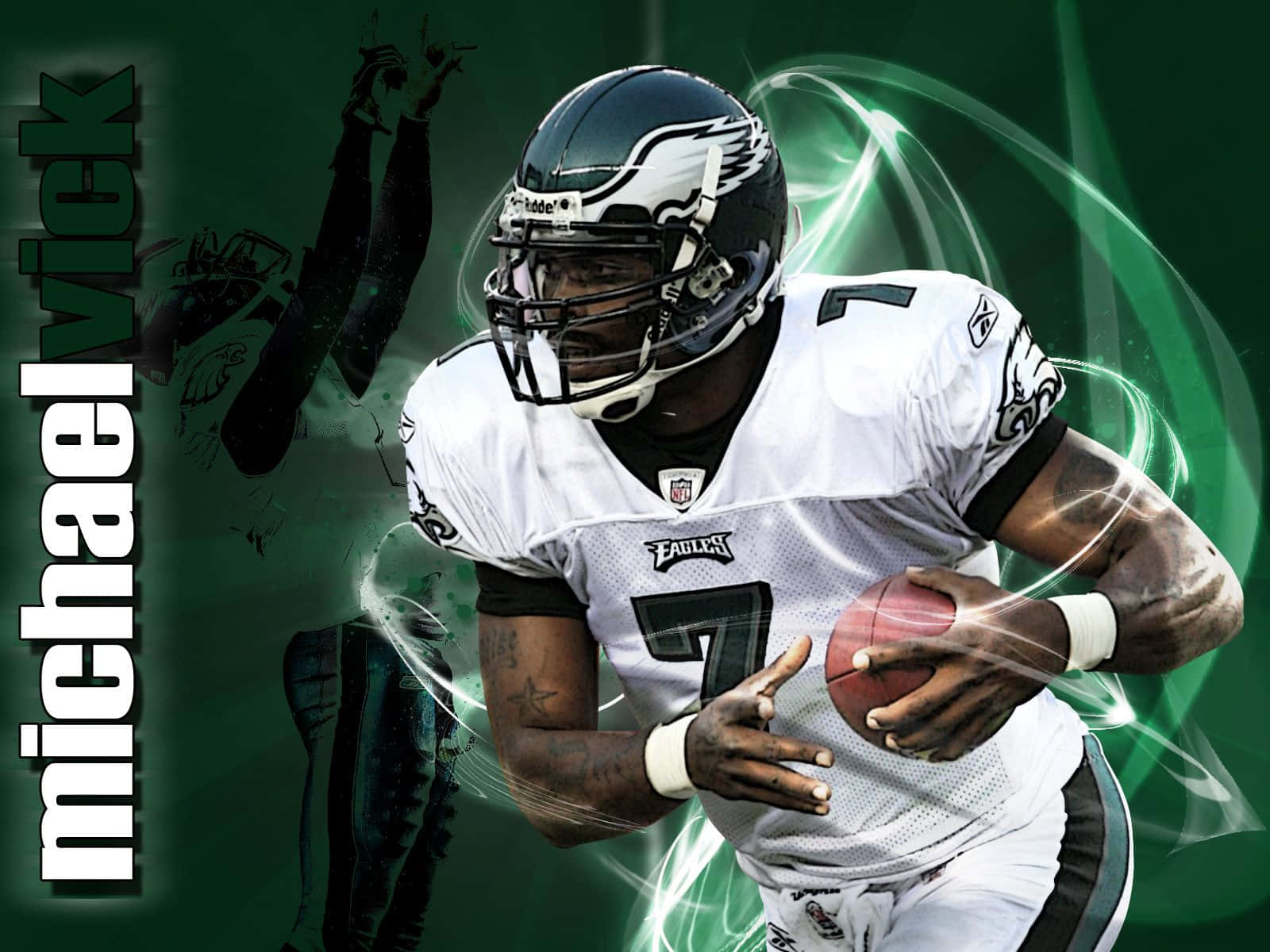 Michael Vick, Nfl Quarterback Wallpaper