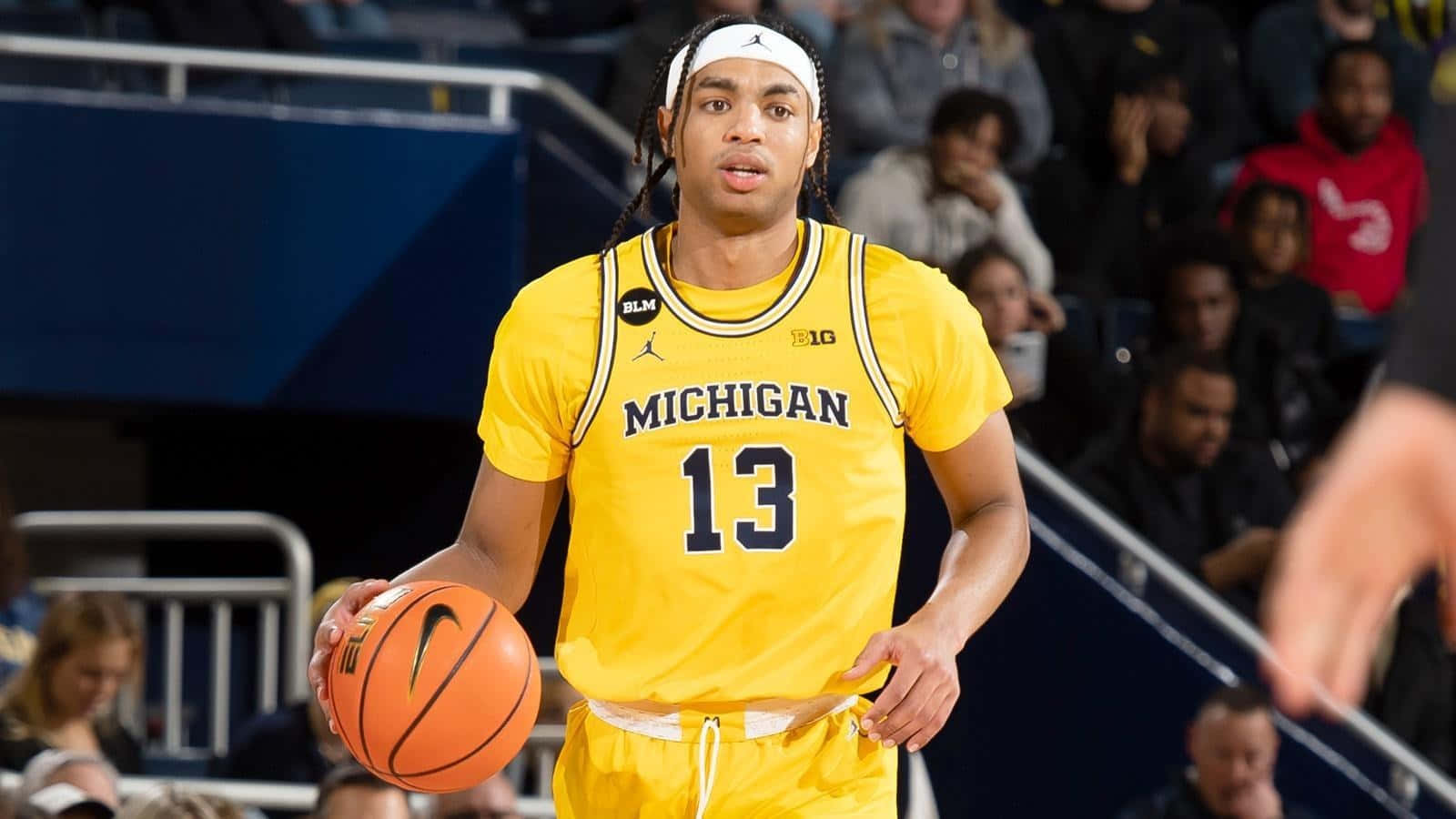 Michigan Basketball Player13 Wallpaper