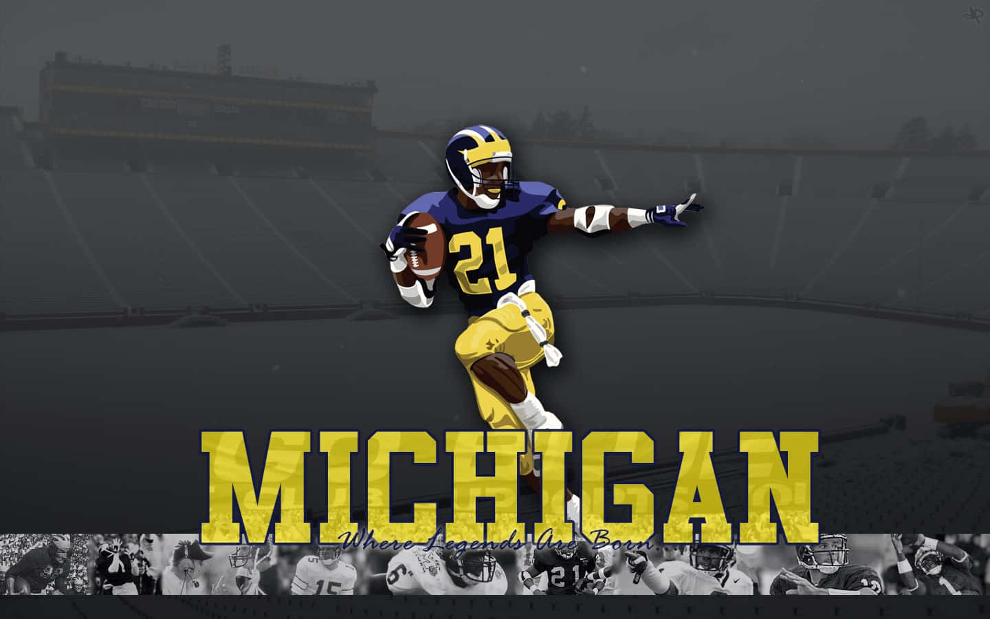 Michigan Wolverines 1440x900 Desktop Wallpaper Wallpaper