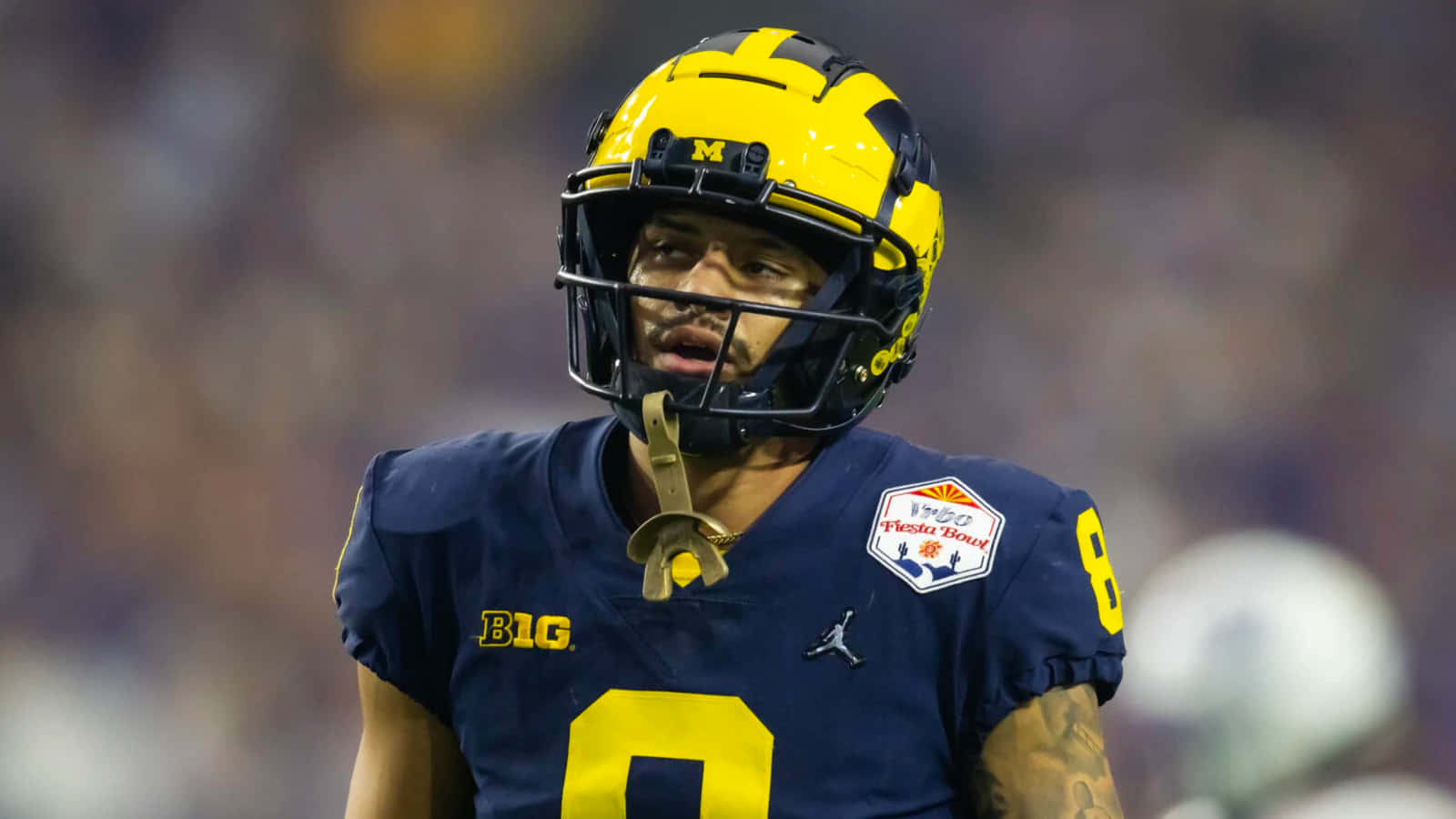 Michigan Wolverines Football Player Ronnie Bell Wallpaper