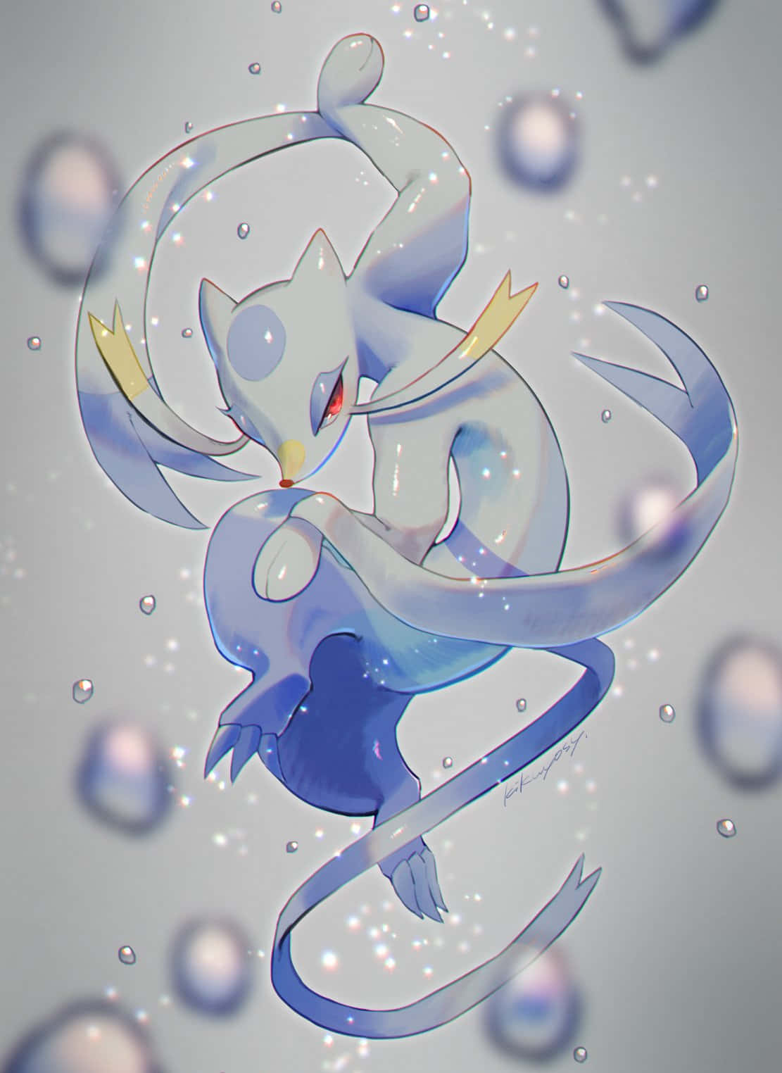 Mienshao Water Bubbles Wallpaper