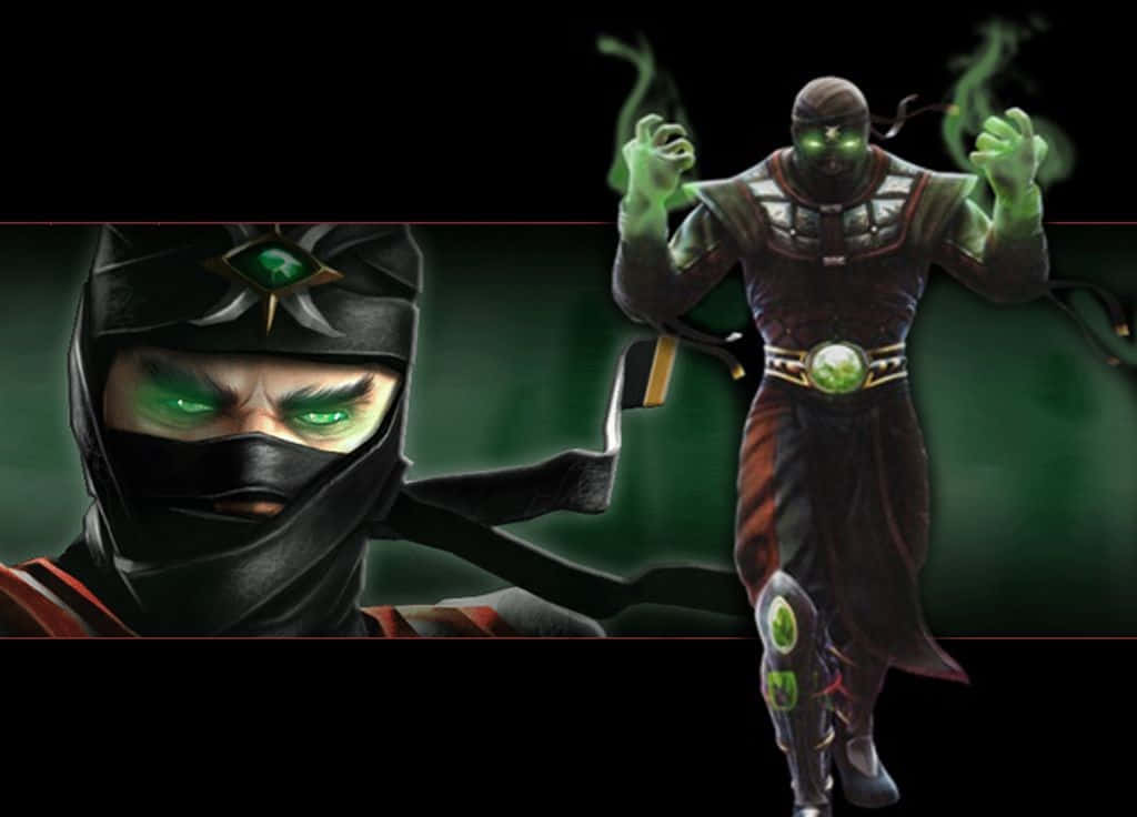 Mighty Ermac In Mortal Kombat Action Wallpaper