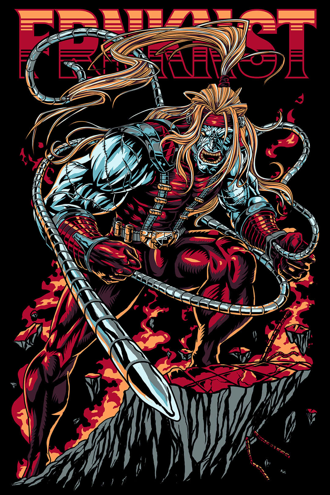 Mighty Omega Red In Action Wallpaper