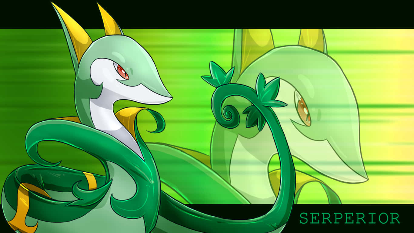 Mighty Serperior Wallpaper