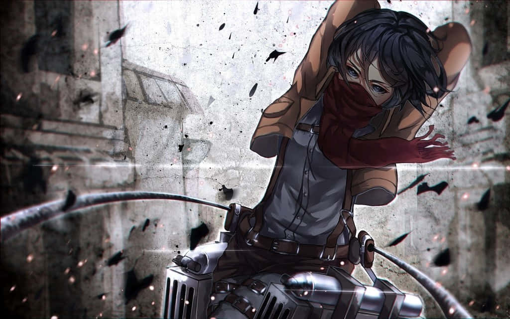 Mikasa Pfp Dirty Air Wallpaper