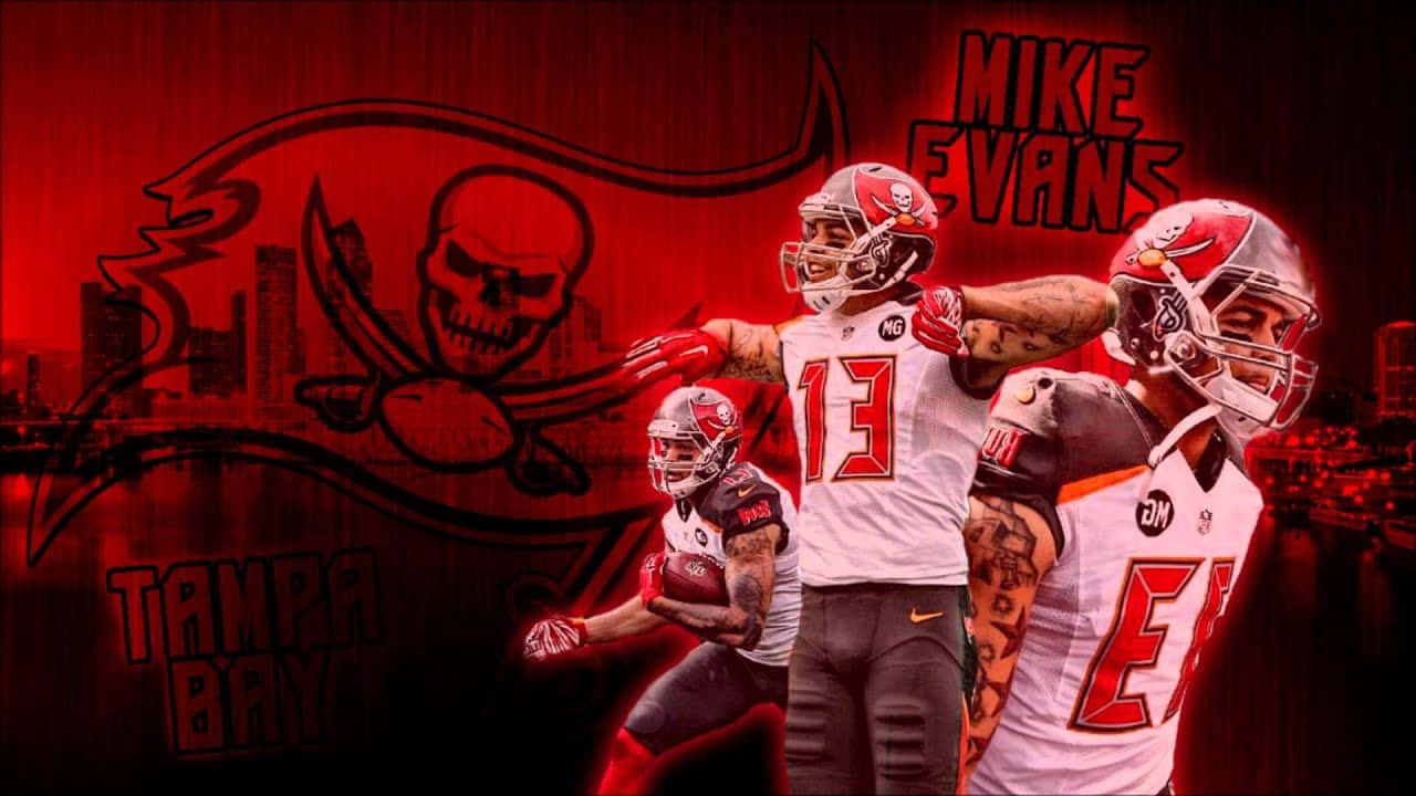 Mike Evans Of The Tampa Bay Buccaneers Wallpaper