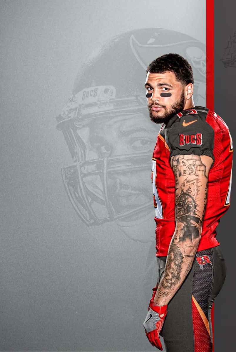 Mike Evans Portrait Wallpaper