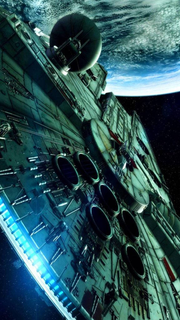 Millenium Falcon Star Wars Iphone Wallpaper