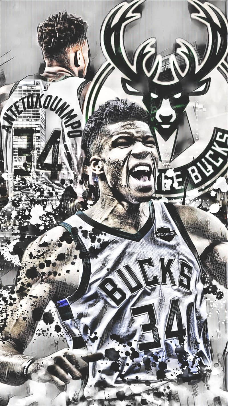 Milwaukee Bucks Antetokounmpo Wallpaper