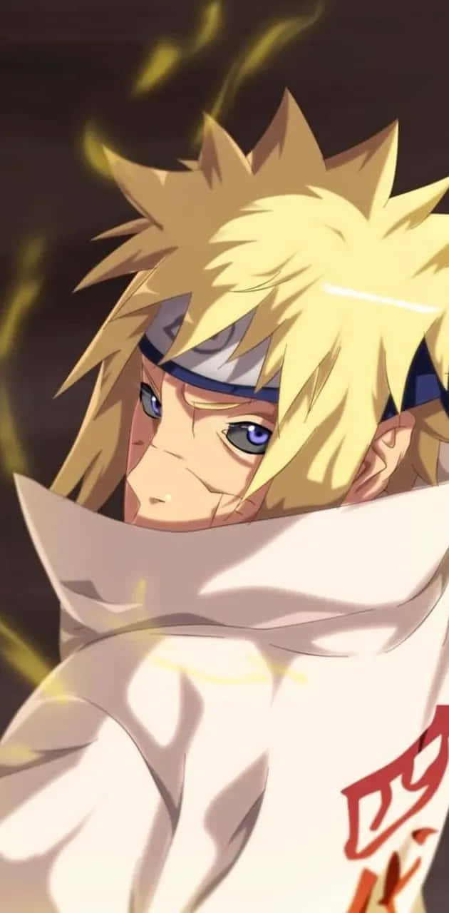 Minato Namikaze Fourth Hokage Portrait Wallpaper