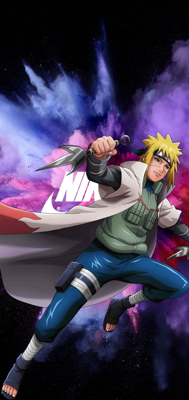 Minato Namikaze Readyfor Battle Wallpaper