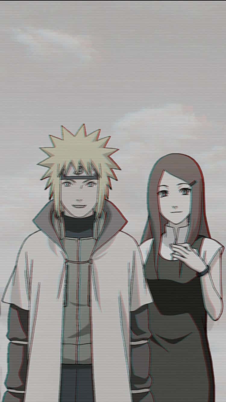 Minatoand Kushina Uzumaki Naruto Anime Wallpaper