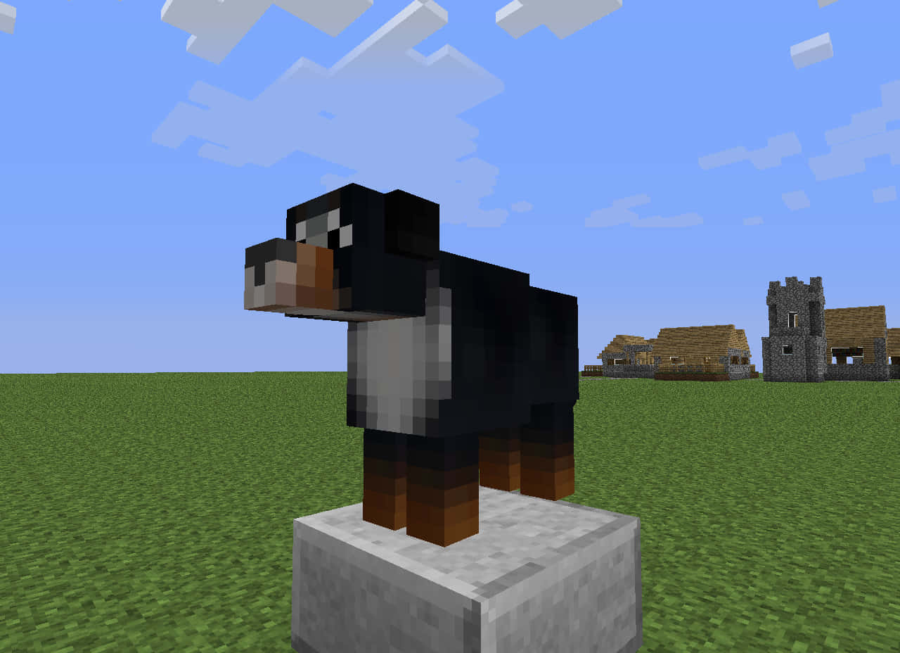 Minecraft Copious Dogs Wallpaper