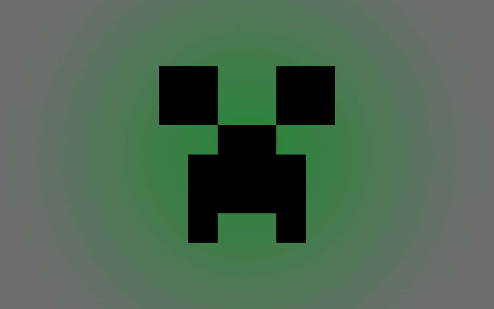 Minecraft Creeper Face Icon Wallpaper