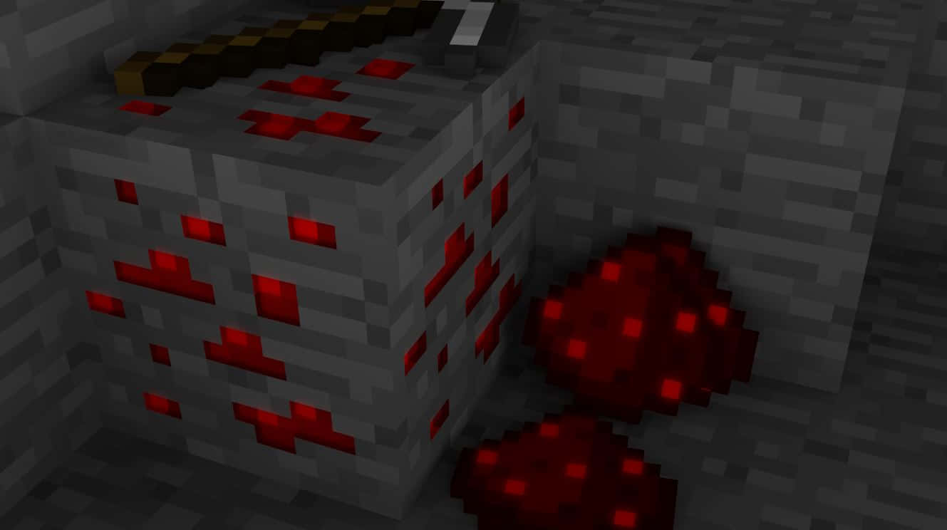 Minecraft Redstone Masterpiece In Action Wallpaper