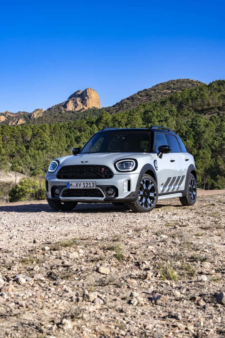 Mini Cooper S E Countryside Wallpaper