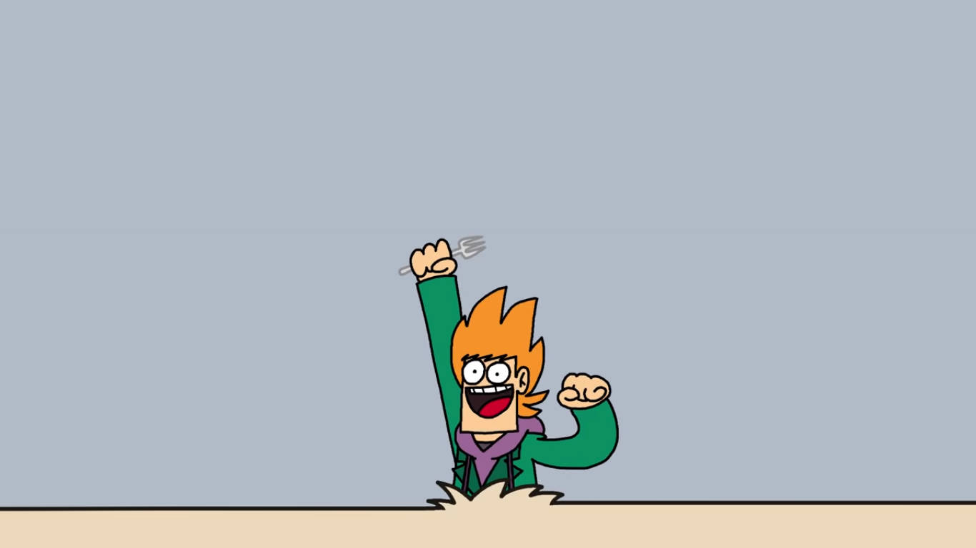 Minimal Illustration Of Eddsworld Wallpaper